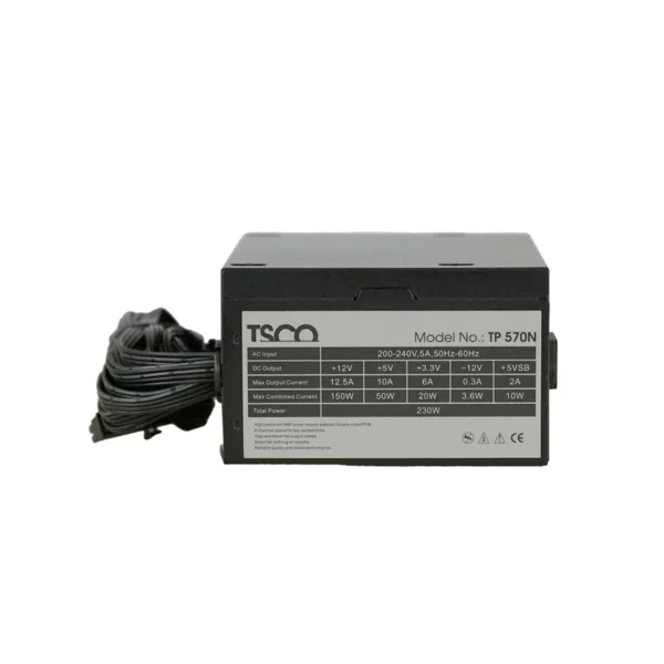 منبع تغذیه کامپیوتر تسکو مدل TP 570N
